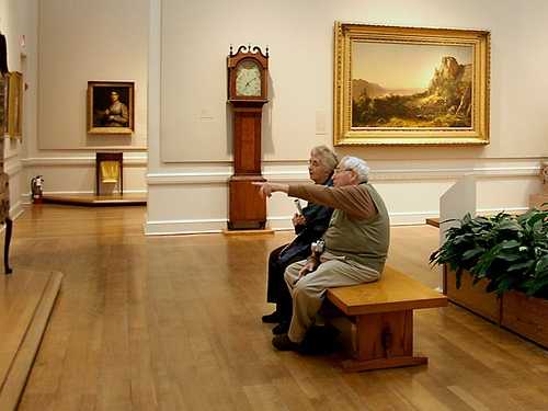 A Discussion at the Huntington