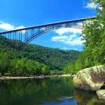 The World’s Second Longest Single Arch Steel Span, the New River Gorge Bridge