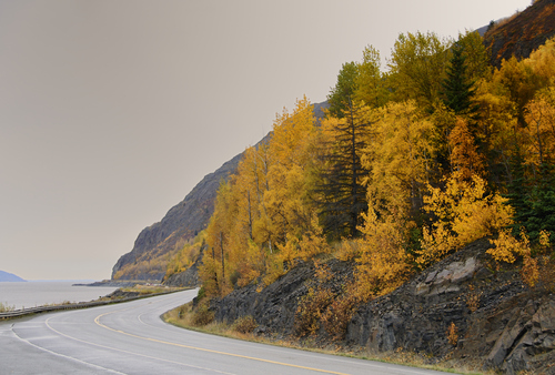 Turnagain Arm in the Fall