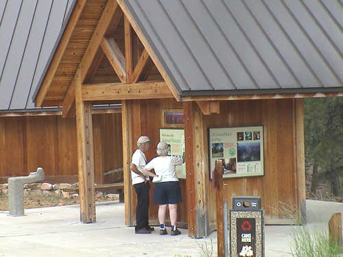 Planning the Day at the Kaibab Plateau Visitor Center