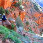The Kaibab Trail in Grand Canyon National Park