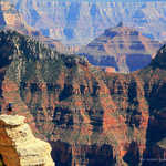 A View of the Grand Canyon from Bright Angel Point