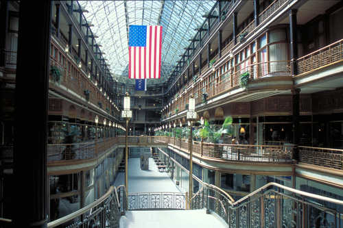 1890 Arcade Building in Downtown Cleveland