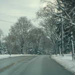Winter Road Scene on the Ohio & Erie Canalway