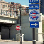 Ohio & Erie Canalway Signage in the City