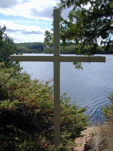 Cross on Au Sable River