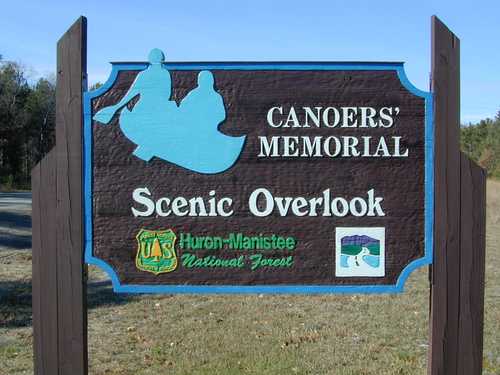 Canoers Memorial Entrance Sign