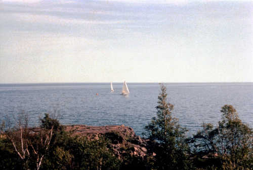 Sailing on Lake Superior