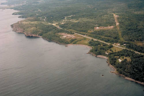 An Aerial View of Palisades Head