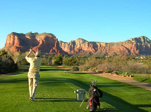 Golfing in Red Rock Country