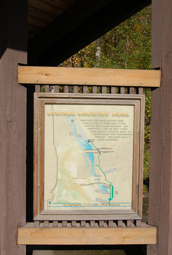 Council Grounds Trail Sign/Map