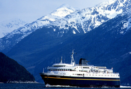 Alaska State Ferry Underway
