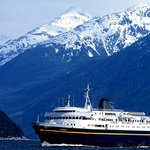 Alaska State Ferry Underway