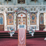 Interior of Russian Orthodox Church