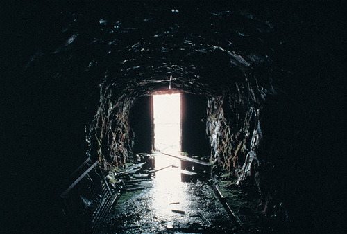 Inside a WWII Tunnel
