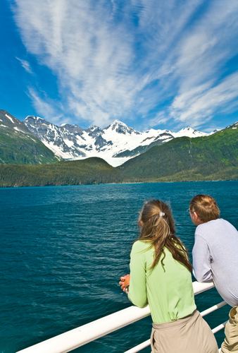 Alaska Coastline as Seen from the Ferry
