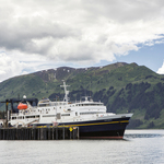 Tustumena, docked in Seldovia, Alaska