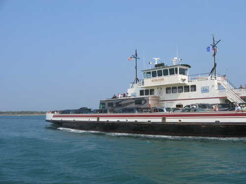 Ferry at Hatteras Inlet
