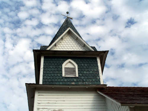 Portsmouth Village Methodist Church Steeple