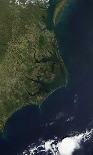 A Satellite View of North Carolina