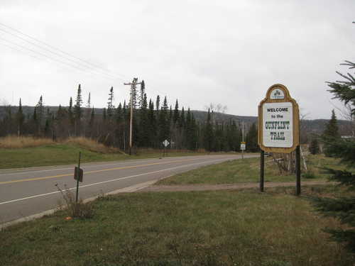 Gunflint Trail Welcome Sign