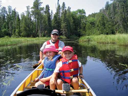 Canoeing with Kids