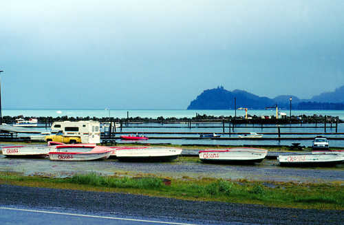 Fishing Boats Out for the Winter in the Town of Sekiu