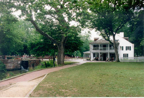 Tavern Turned Visitor Center on the Chesapeake & Ohio Canal.