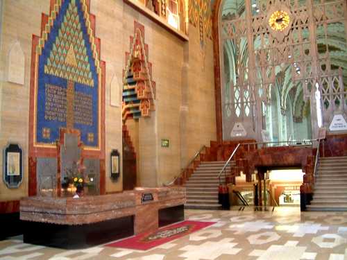 Artistic Interior of the Guardian Building