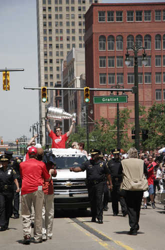 The Stanley Cup in Detroit
