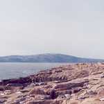 View of Mount Desert Island from Schoodic Head