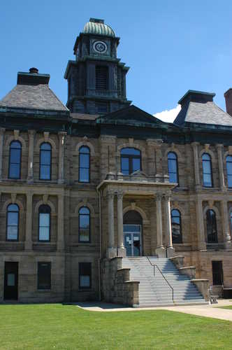 West Side of the Millersburg Courthouse