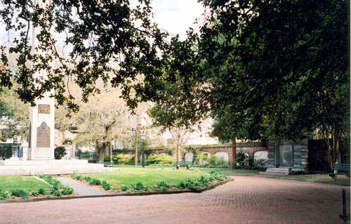 A Lovely Courtyard in Downtown Charleston