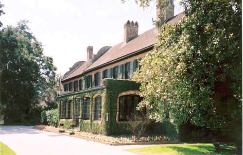 The Front of Middleton Place