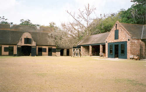 The Stable Yard of Middleton Place