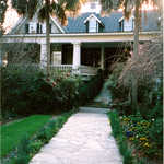 The Front of the Plantation Home at Magnolia Plantation