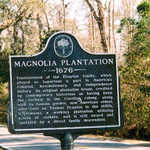 The Magnolia Plantation Sign