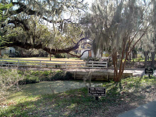 "The Street" at Magnolia Plantation