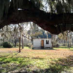 Original Pre-Civil War Cabin at Magnolia Plantation