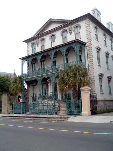 Wrought Iron Work in the French Quarter of Charleston