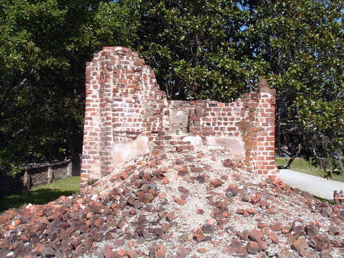 Ruins of the Original Home at Middleton Place