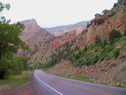 Driving through Colorful Canyons on the Energy Loop