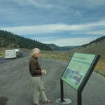 A Visitor Reads Interpretation along The Energy Loop