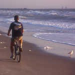 Biking on Cocoa Beach