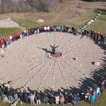 Leading a Chant at the Medicine Wheel