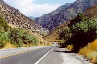 Western Entrance to Logan Canyon