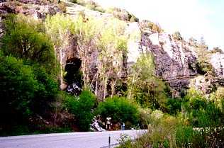 Logan Cave from the Road