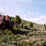 Rocks by the First Cattleguard