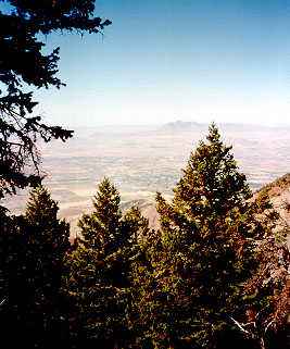View of Cache Valley from Logan Peak
