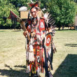 American Indian in Traditional Costume